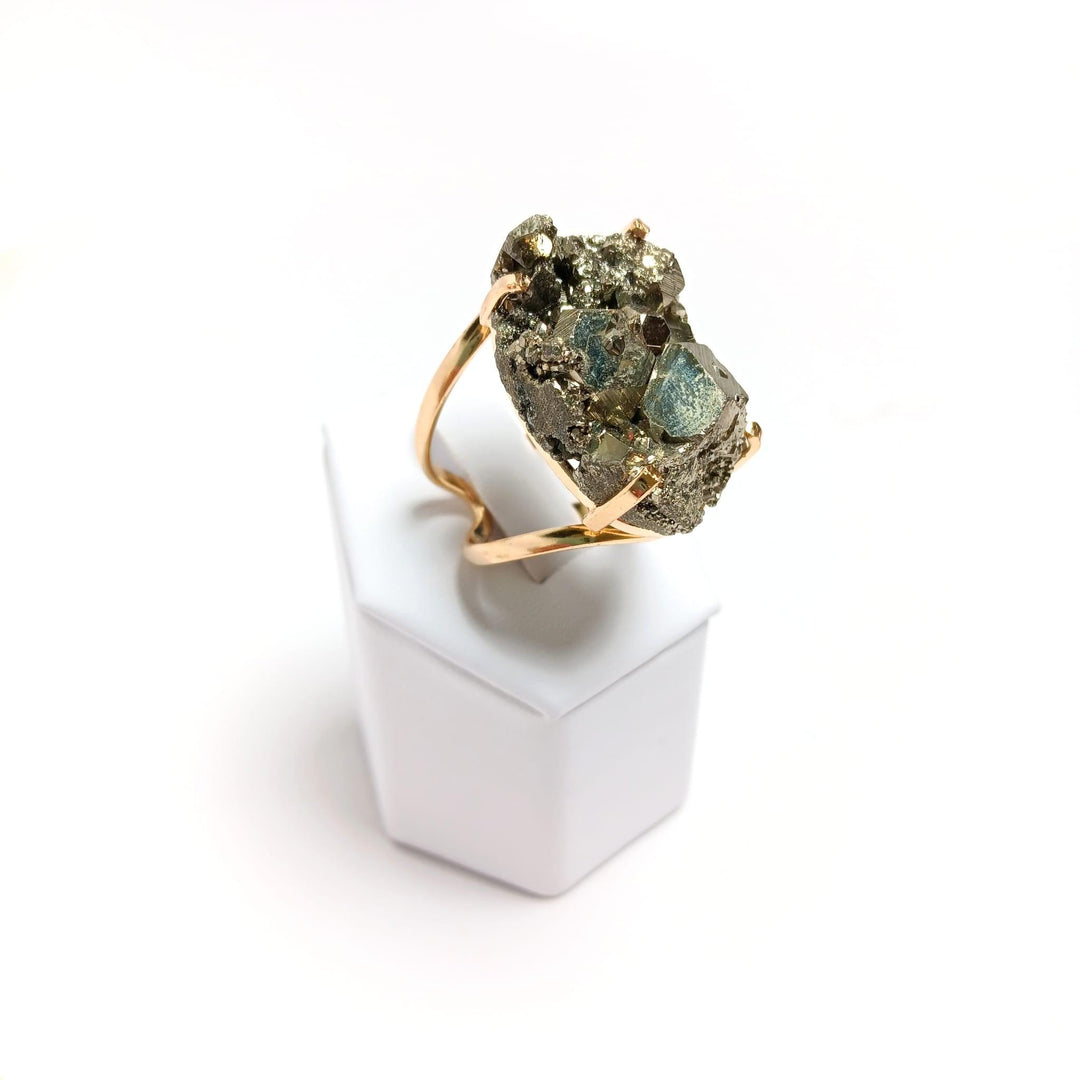 Pyrite Wire Ring | The Harmony Store Ring
