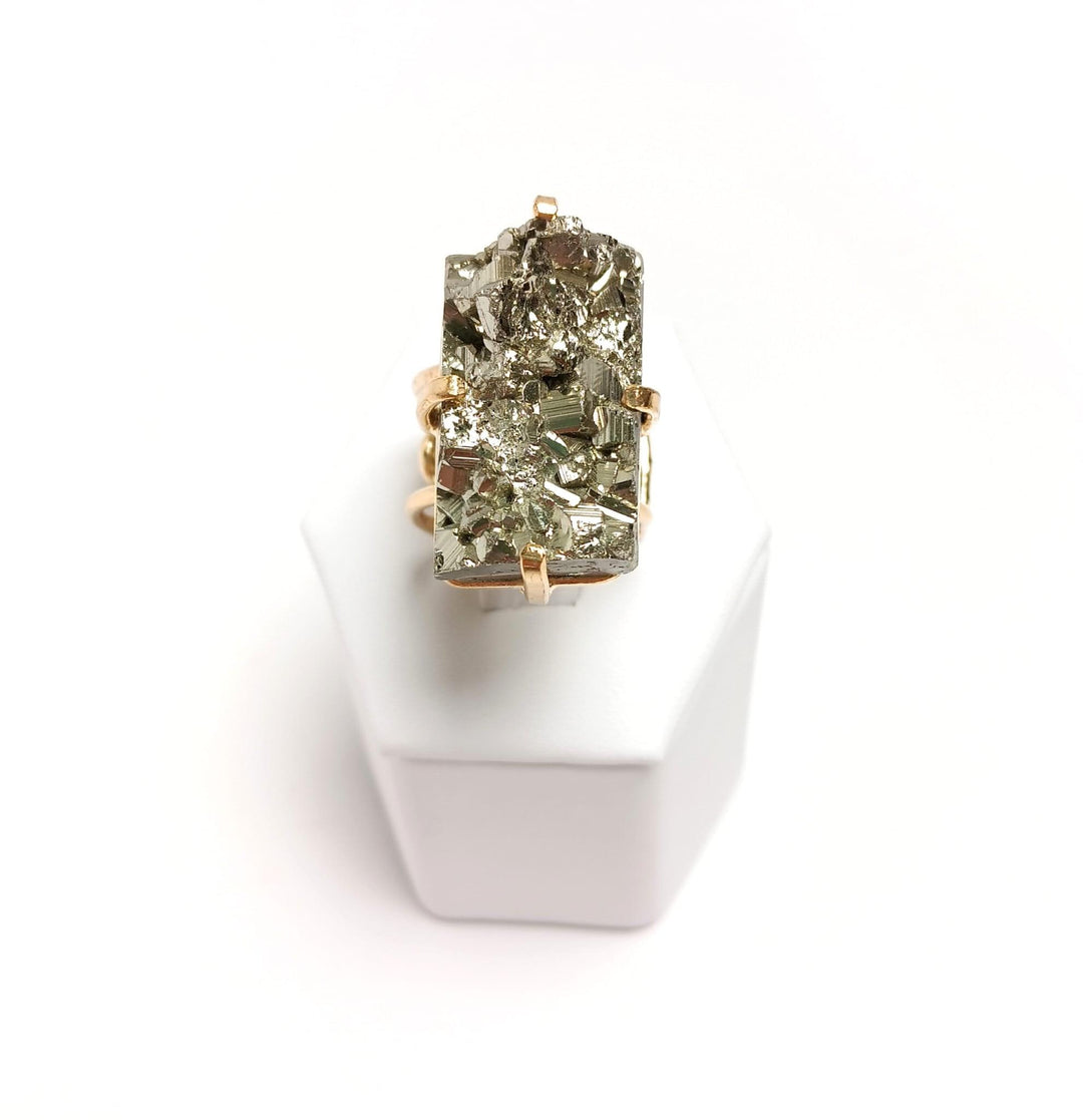 Pyrite Wire Ring | The Harmony Store Ring