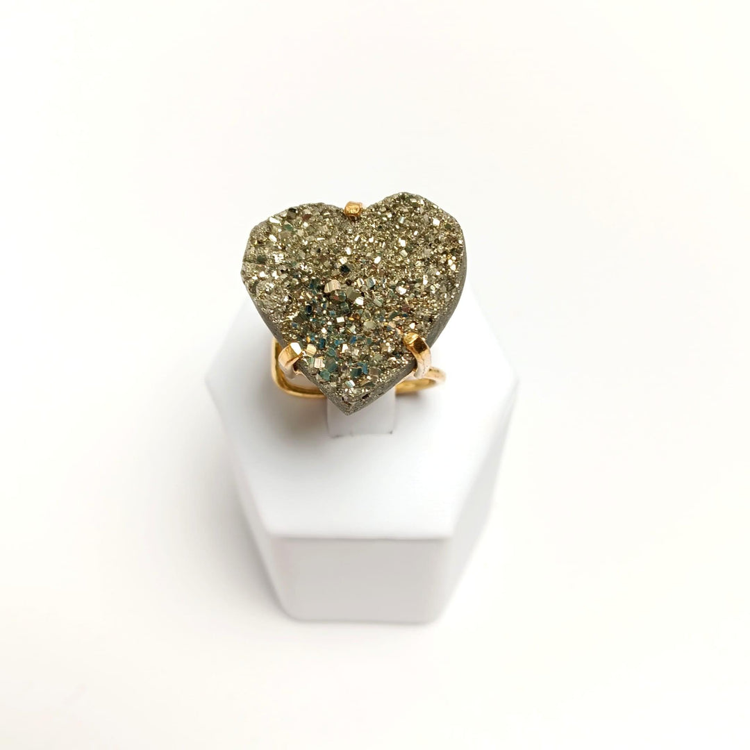 Pyrite Wire Ring | The Harmony Store Ring