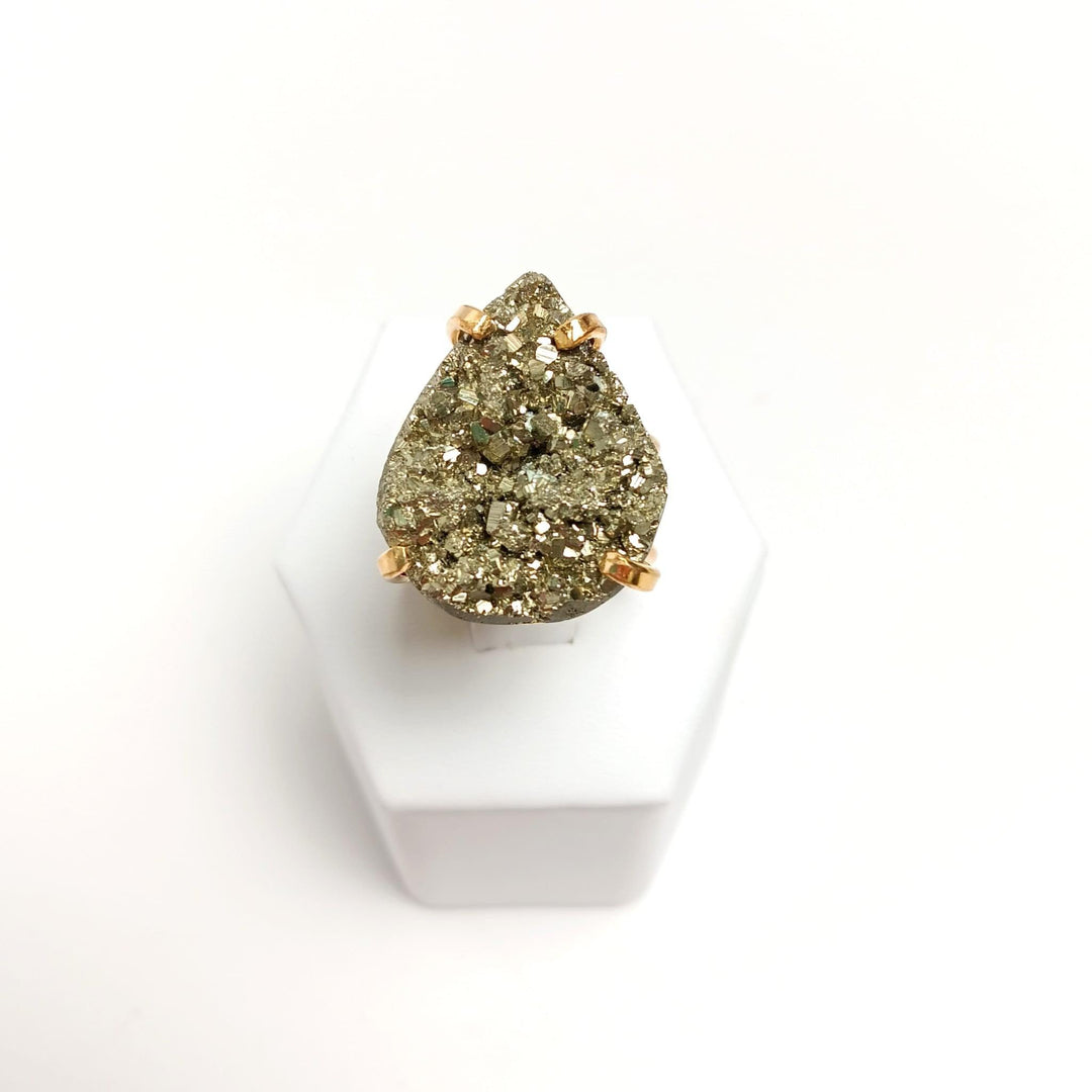 Pyrite Wire Ring | The Harmony Store Ring