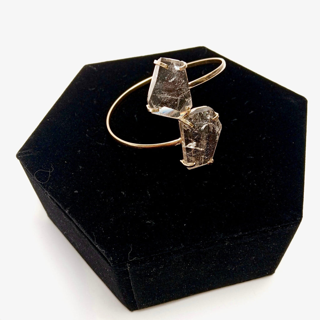 Quartz Dual Faceted Bracelet - The Harmony Store