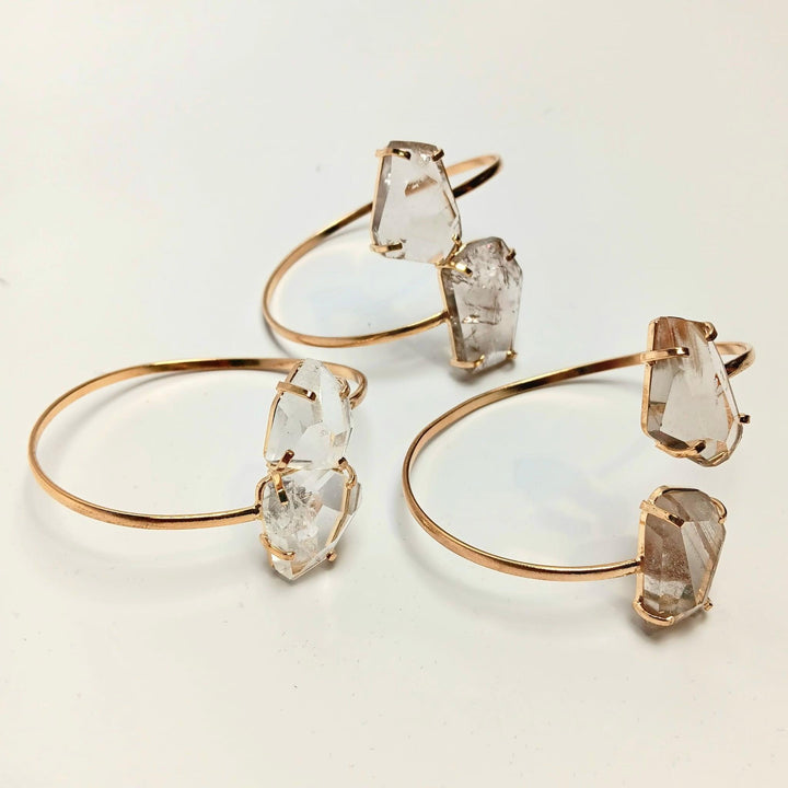 Quartz Dual Faceted Bracelet - The Harmony Store