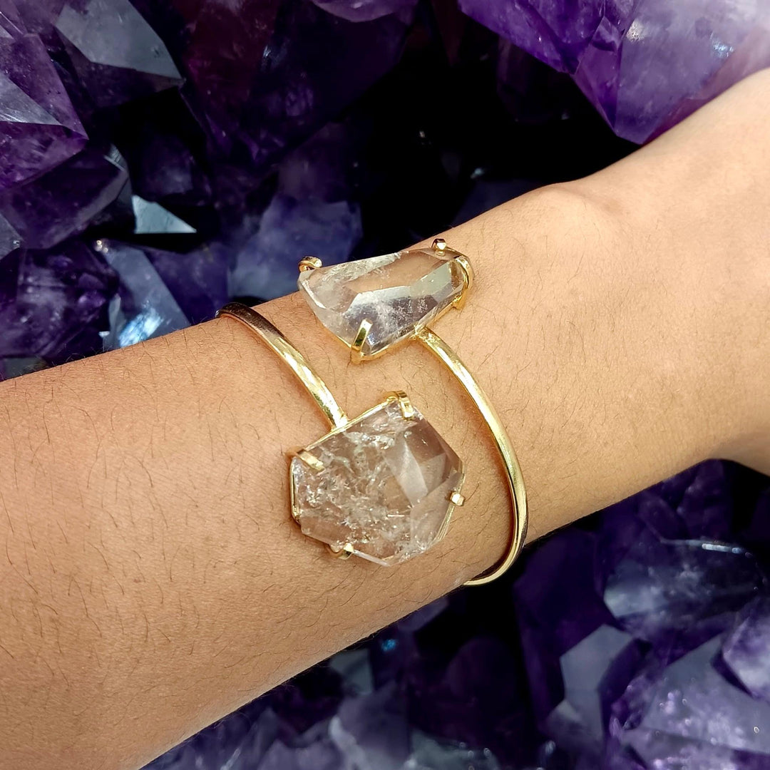 Quartz Dual Faceted Bracelet - The Harmony Store