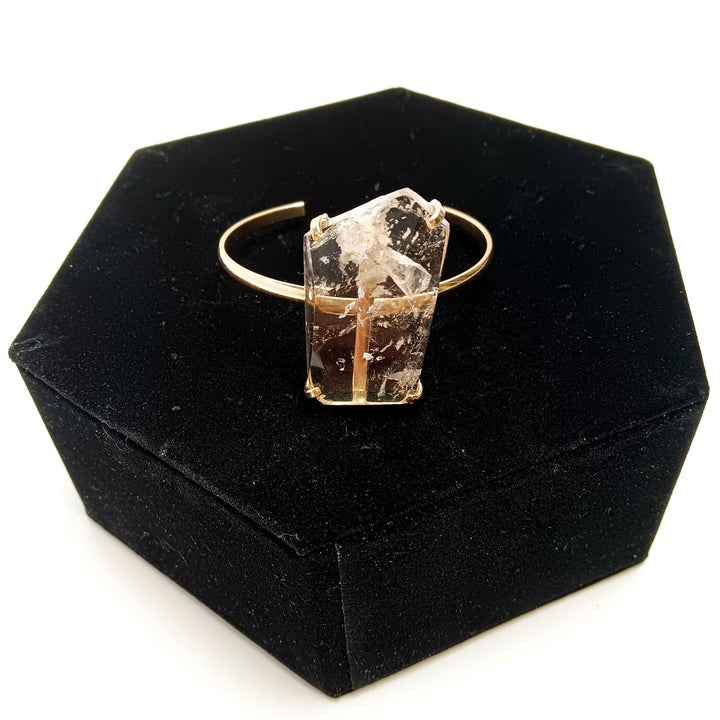 Quartz Faceted Simple Band Bracelet | The Harmony Store Bracelet