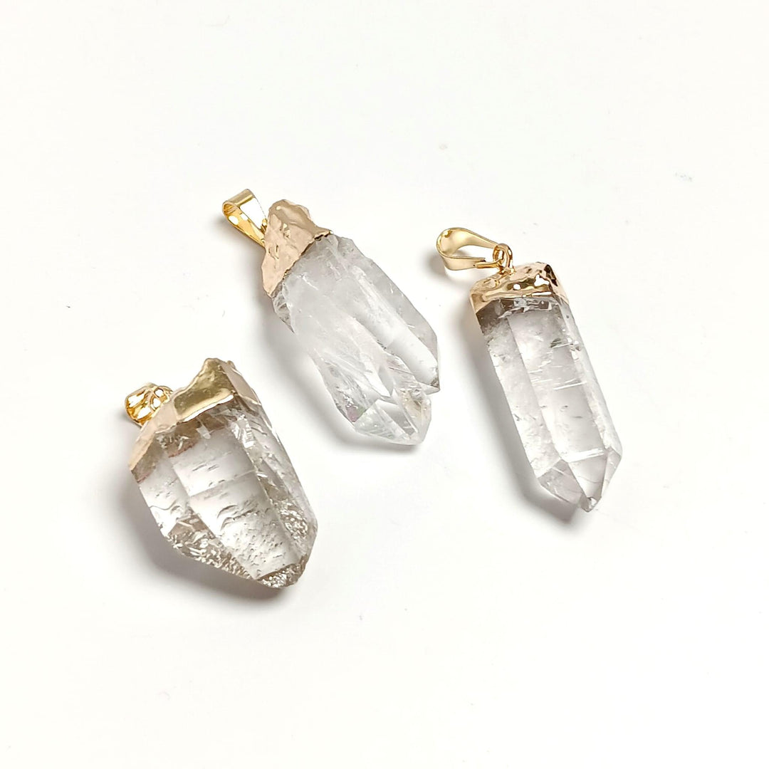 Quartz Crystal Point Pendant | The Harmony Store Pendant