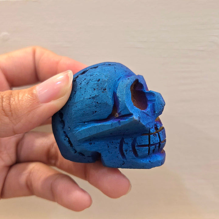 Rainbow Aura Crystal Skull 2-Inch | The Harmony Store Skull