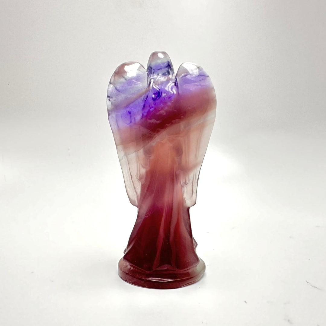 Rainbow Fluorite Hand Carved Angel | The Harmony Store Carving