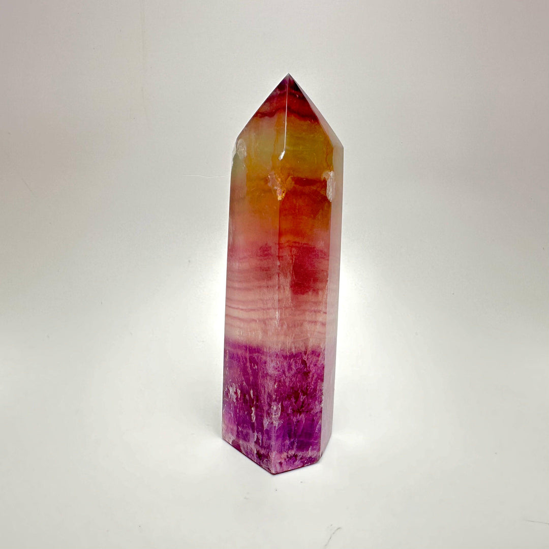 Rainbow Fluorite Tower AAA Quality | The Harmony Store Tower