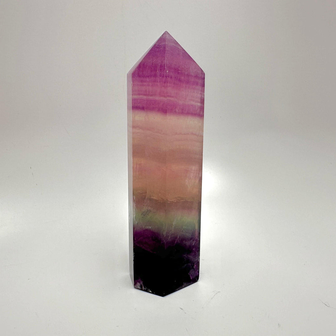 Rainbow Fluorite Tower AAA Quality | The Harmony Store Tower