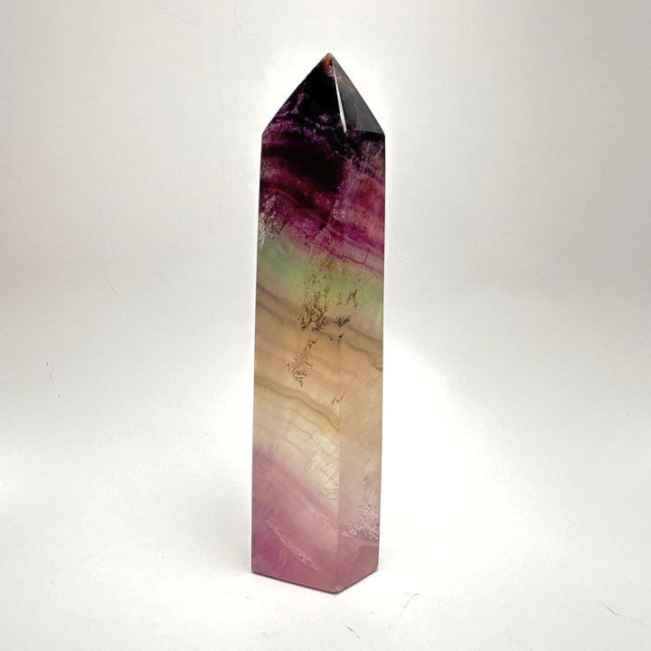 Rainbow Fluorite Tower AAA Quality | The Harmony Store Tower