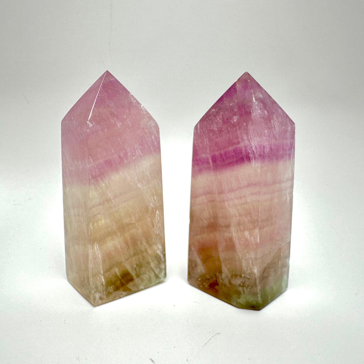 Rainbow Fluorite Tower AAA Quality | The Harmony Store Tower