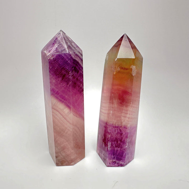 Rainbow Fluorite Tower AAA Quality | The Harmony Store Tower