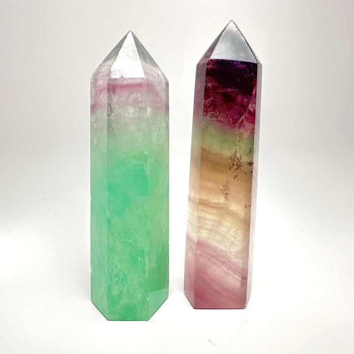 Rainbow Fluorite Tower AAA Quality | The Harmony Store Tower