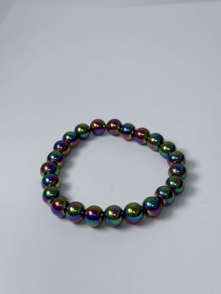 Rainbow Hematite Bracelet | Iridescent | Harmony Store Bracelet