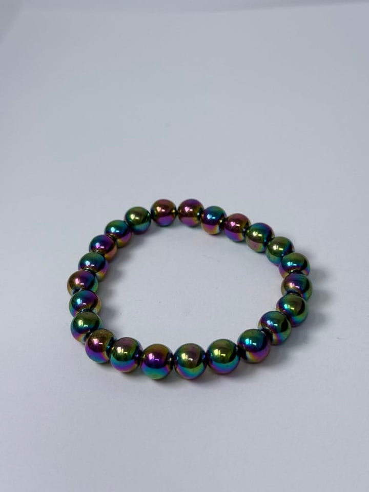 Rainbow Hematite Bracelet | Iridescent | Harmony Store Bracelet