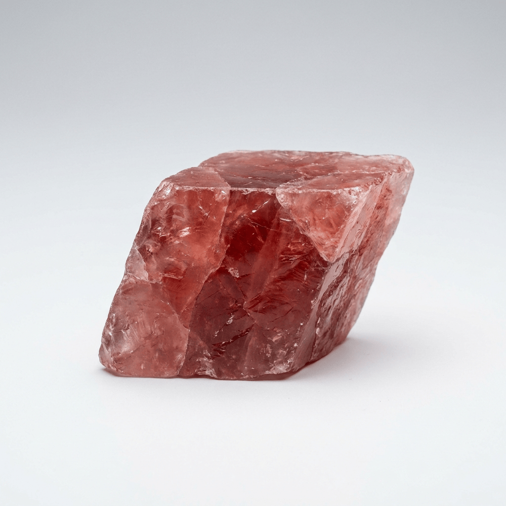 Red Calcite Rough (XL) | The Harmony Store Rough