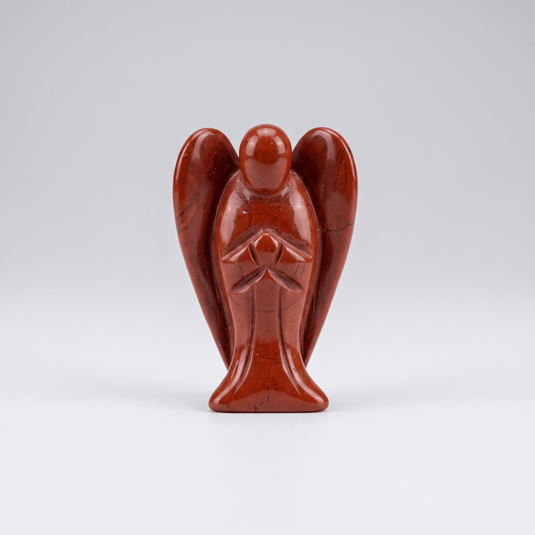 Red Jasper Angel 3 Inch | The Harmony Store Carving