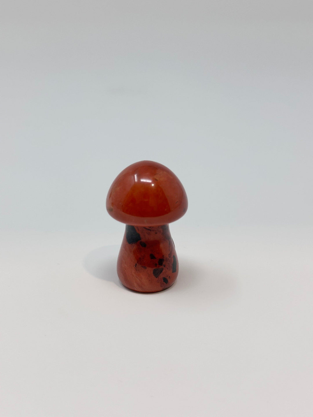 Red Jasper Mushroom 1.5-Inch | The Harmony Store Mushroom