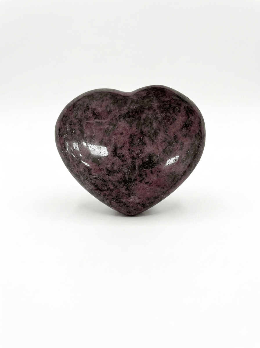 Rhodonite Heart (Madagascar) | The Harmony Store Heart