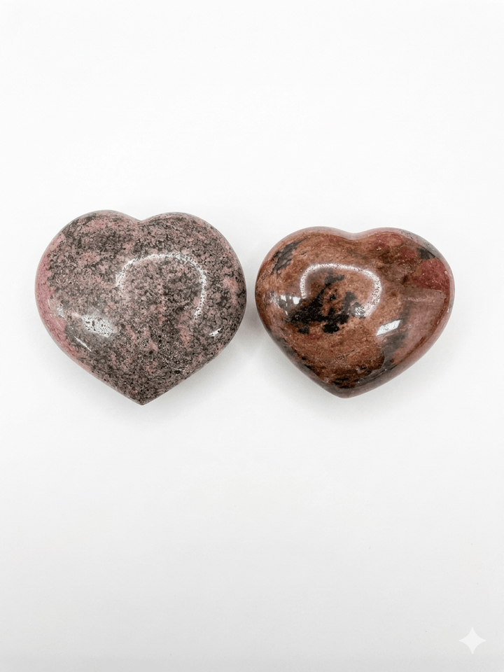 Rhodonite Heart (Madagascar) | The Harmony Store Heart