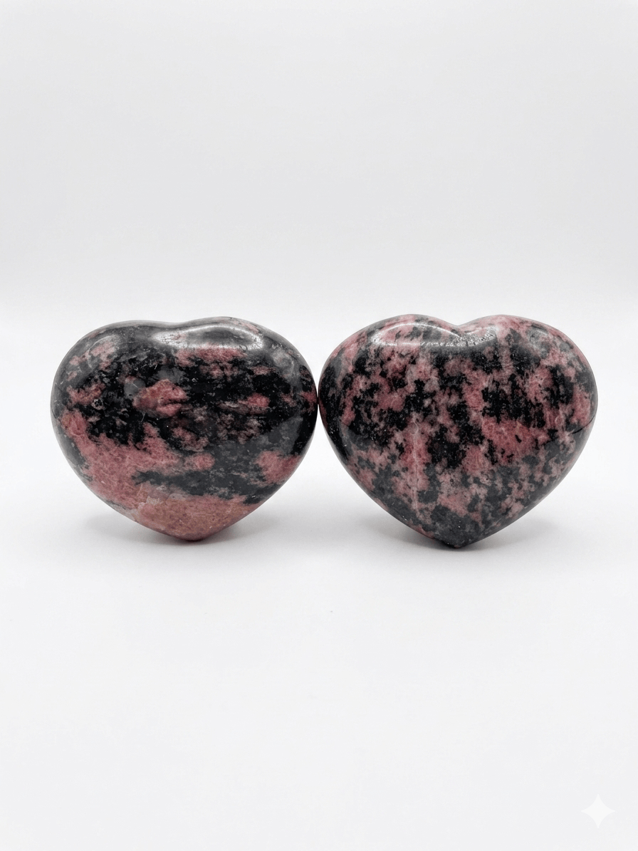 Rhodonite Heart (Madagascar) | The Harmony Store Heart