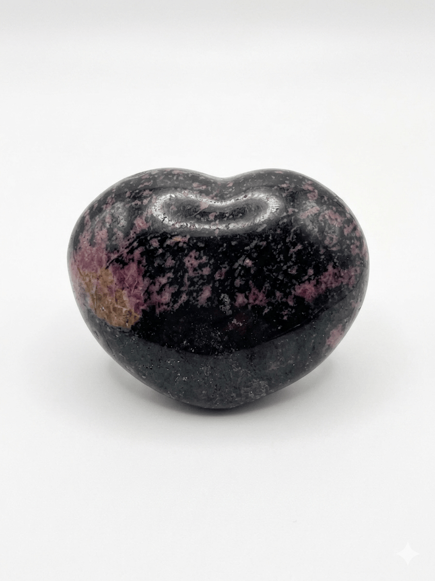 Rhodonite Heart (Madagascar) | The Harmony Store Heart
