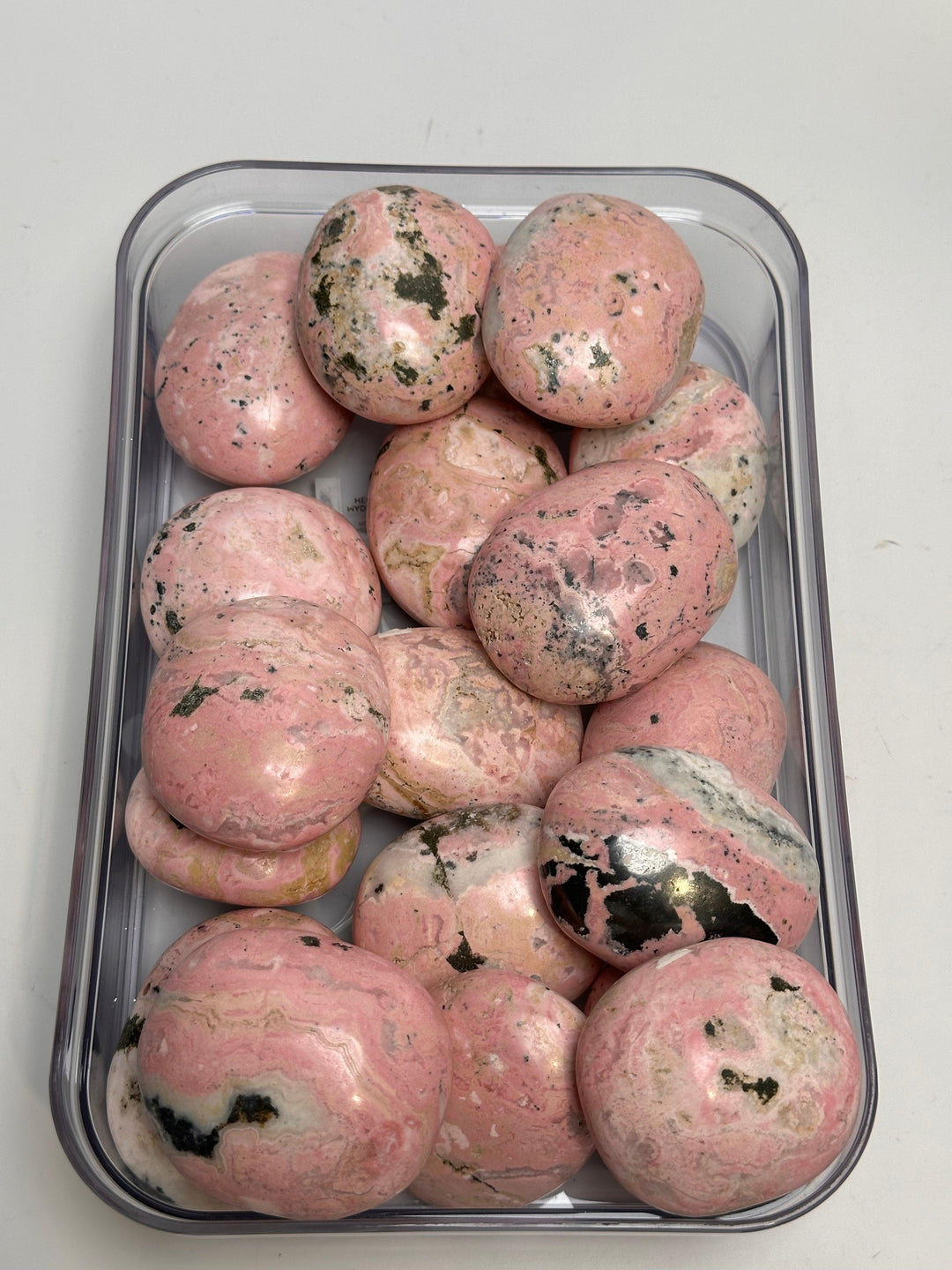 Rhodonite Palm Stone (Peru) | The Harmony Store Palm Stone