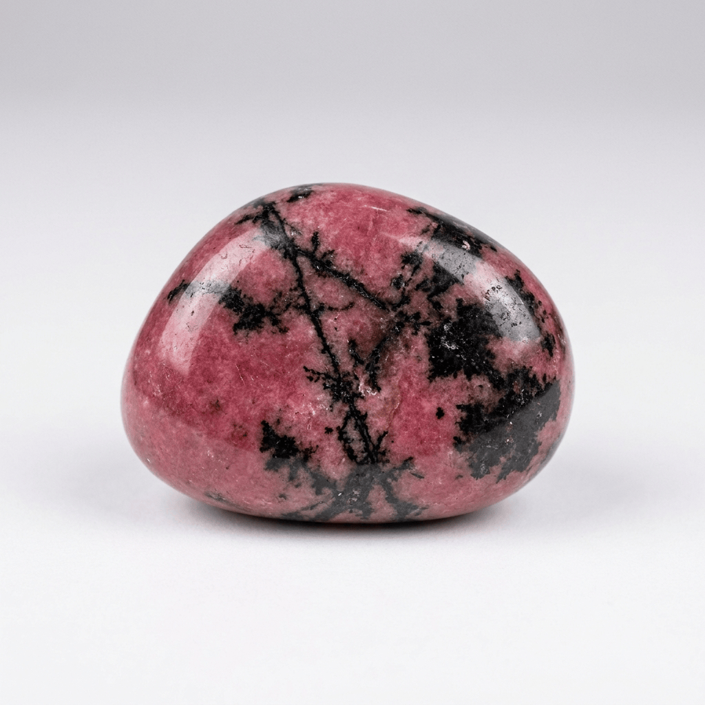 Rhodonite Pebble | The Harmony Store Tumbled Stone