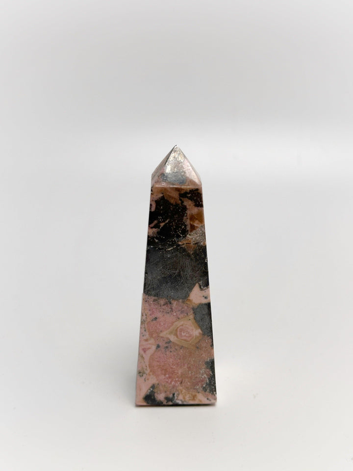 Rhodonite Peru Tower-Obelisk