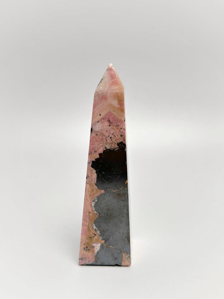 Rhodonite Peru Tower-Obelisk