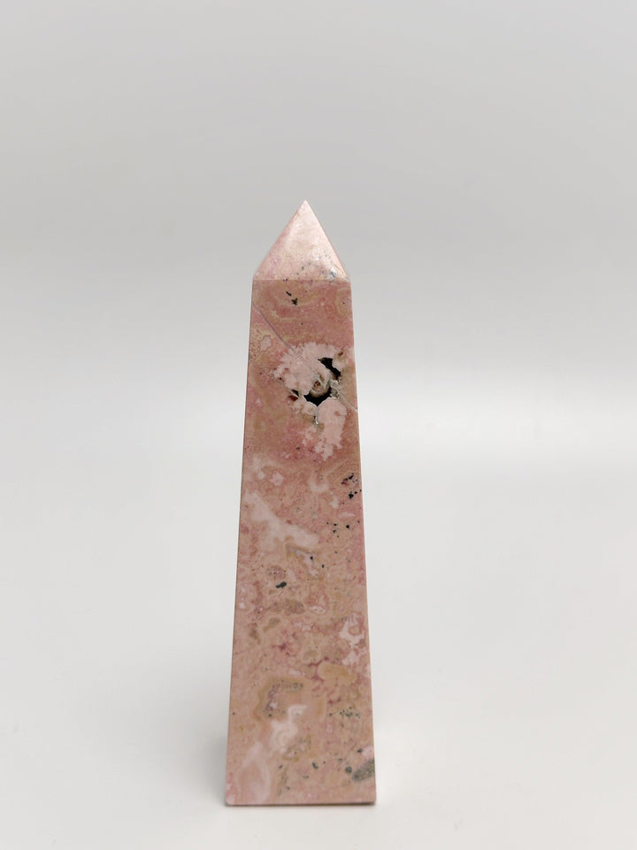 Rhodonite Peru Tower-Obelisk