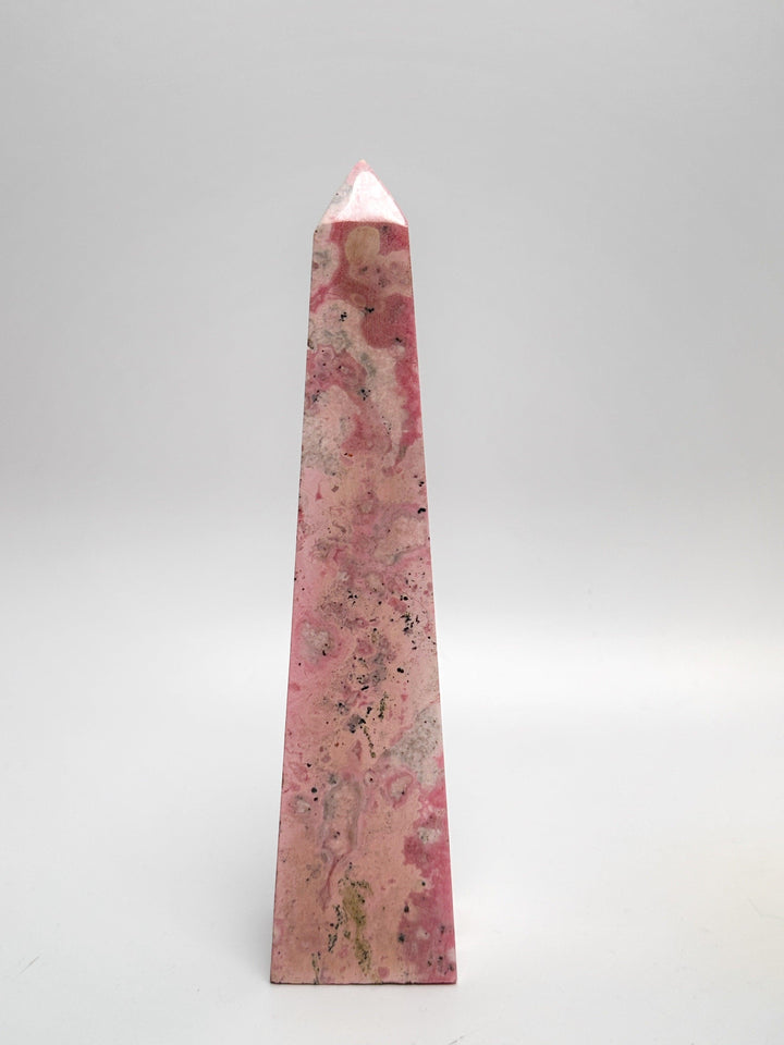 Rhodonite Peru Tower-Obelisk