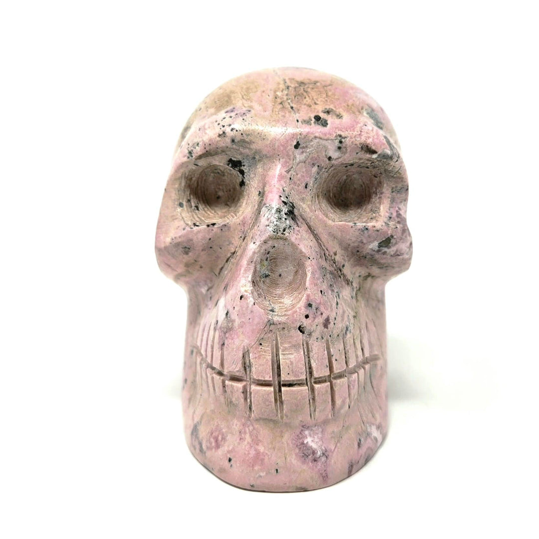 Rhodonite Skull | The Harmony Store Skull