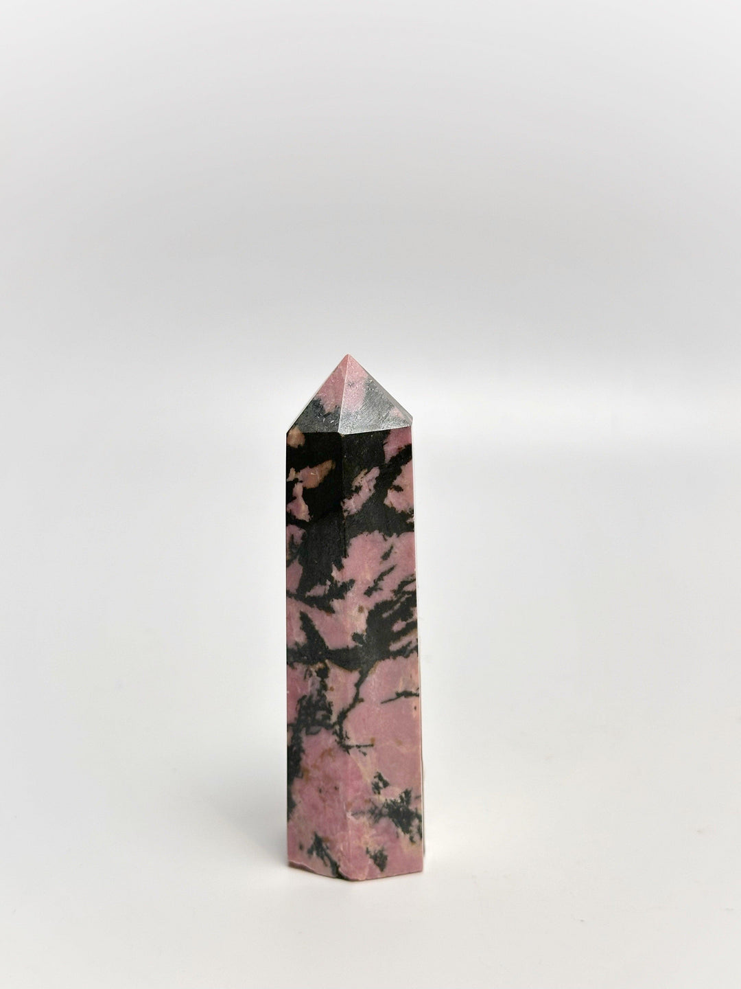 Rhodonite Tower (Brazil) | The Harmony Store Crystal Tower