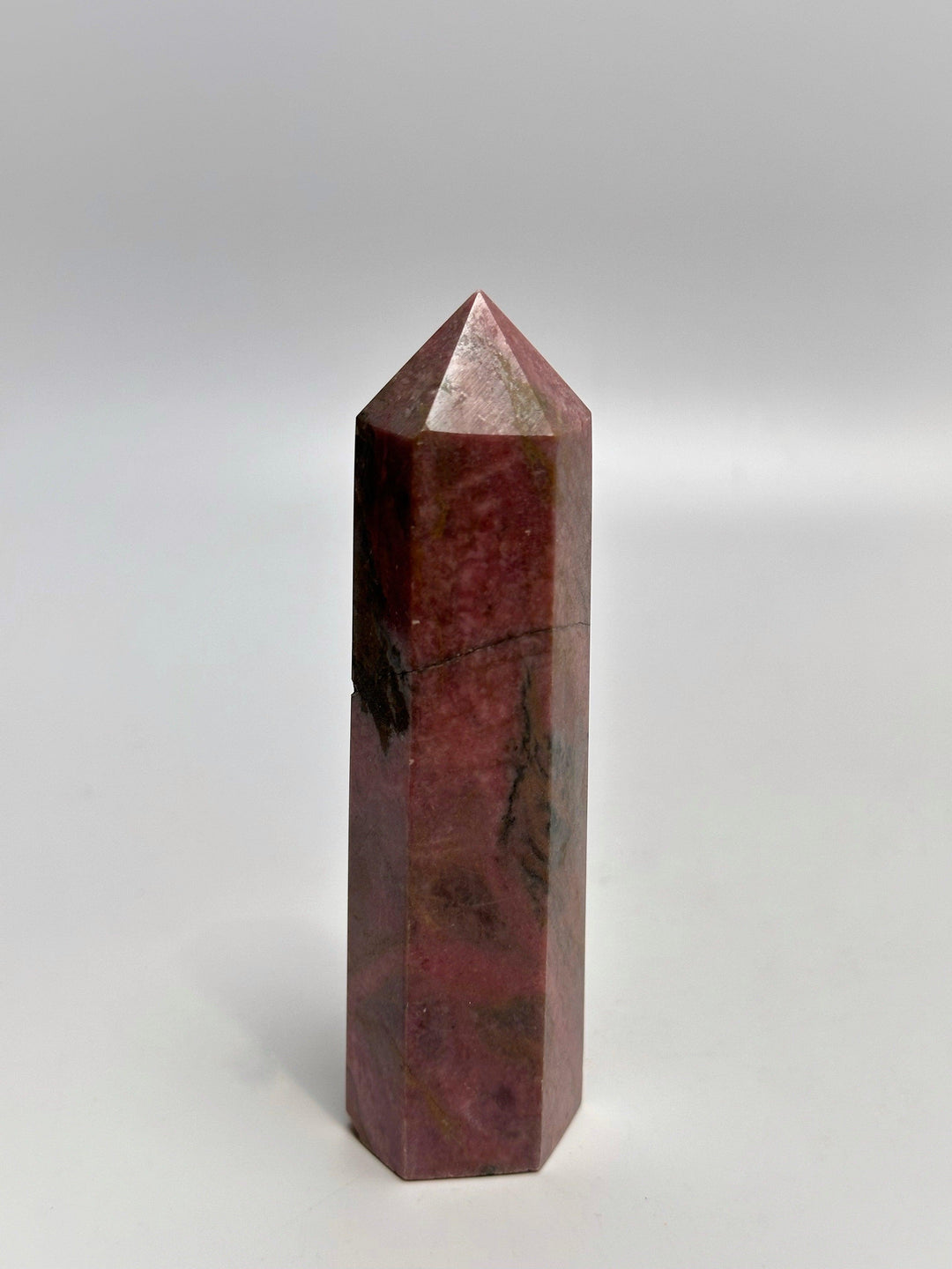 Rhodonite Tower (Brazil) | The Harmony Store Crystal Tower