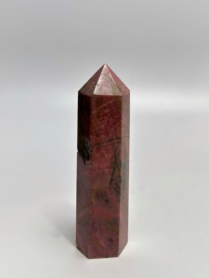 Rhodonite Tower (Brazil) | The Harmony Store Crystal Tower