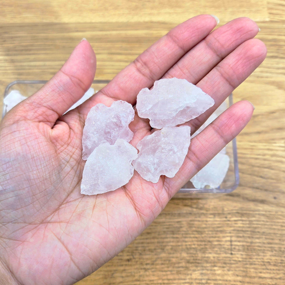 Rose Quartz Arrowhead | The Harmony Store