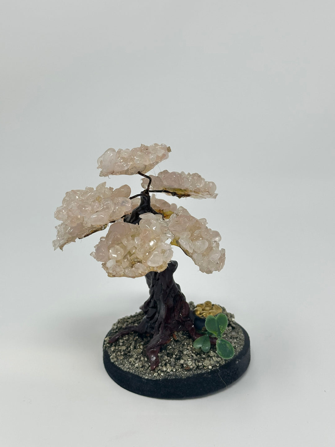 Rose Quartz Bonsai Tree | The Harmony Store Crystal Tree