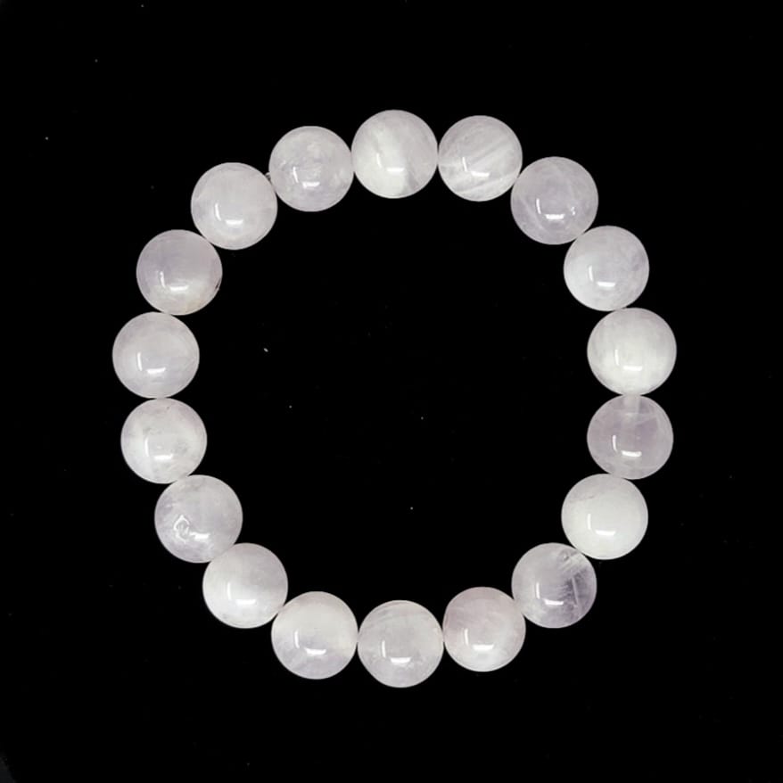 Rose Quartz Bracelet 4-10mm | Love | The Harmony Store Bracelet