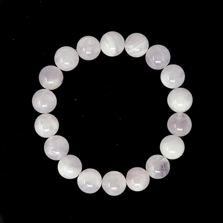 Rose Quartz Bracelet 4-10mm | Love | The Harmony Store Bracelet