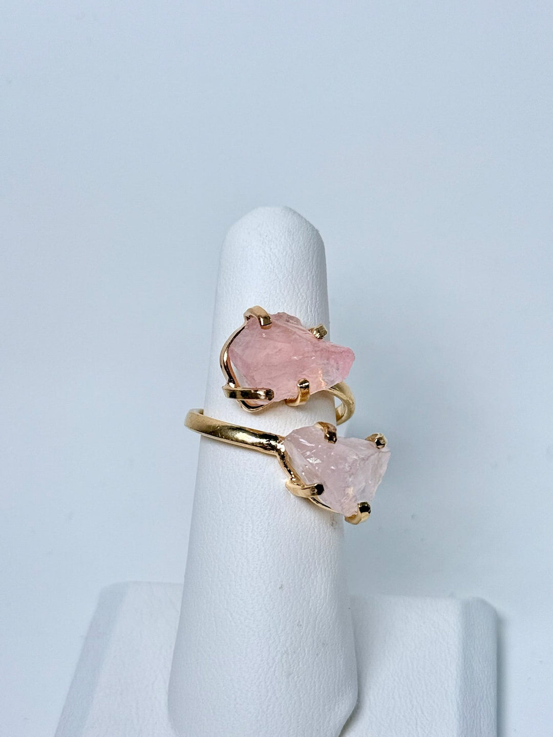Rose Quartz Dual Ring | The Harmony Store Ring