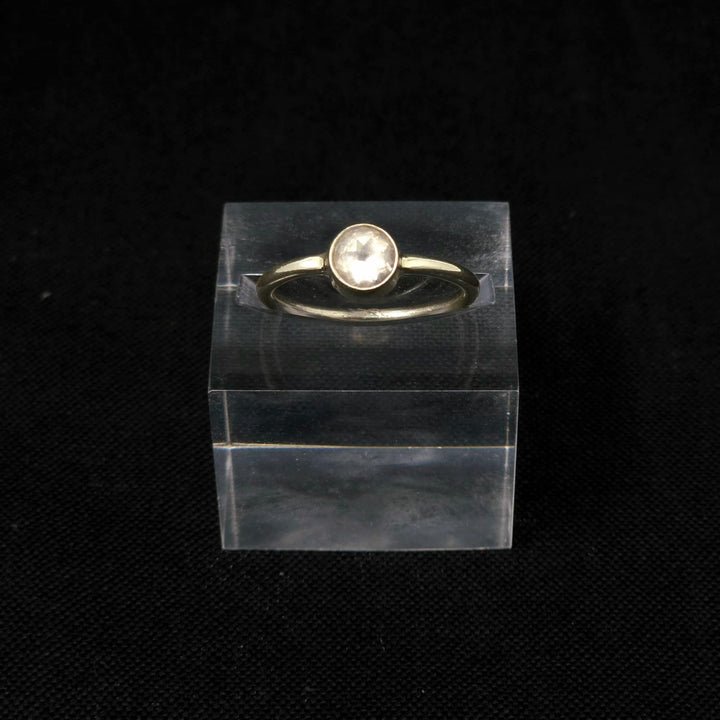 Rose Quartz Faceted 925 Silver Ring | The Harmony Store Ring