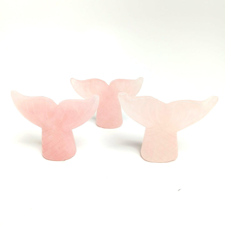 Rose Quartz Mermaid Tail | The Harmony Store Carving