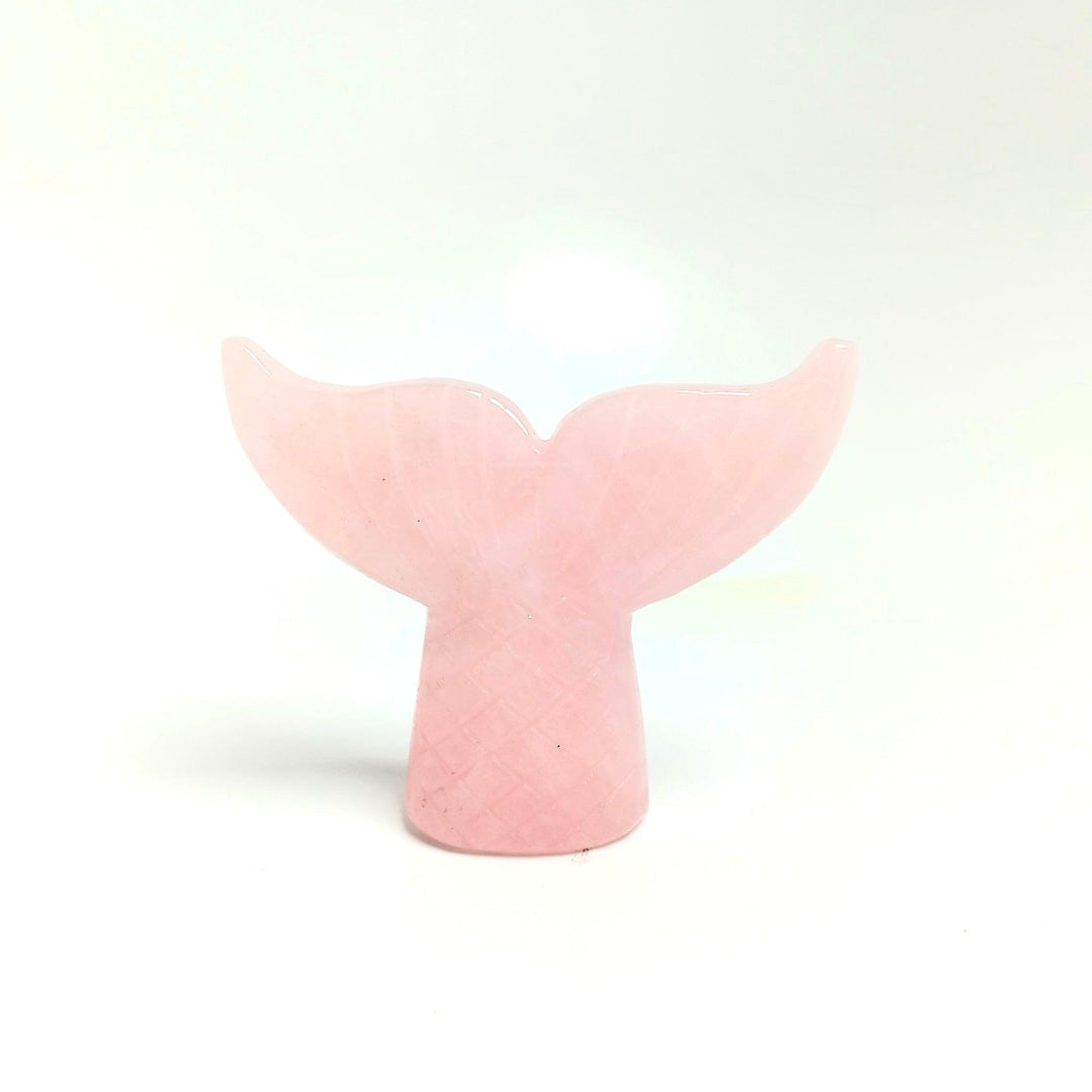 Rose Quartz Mermaid Tail | The Harmony Store Carving