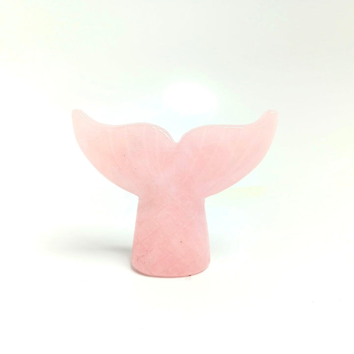 Rose Quartz Mermaid Tail | The Harmony Store Carving