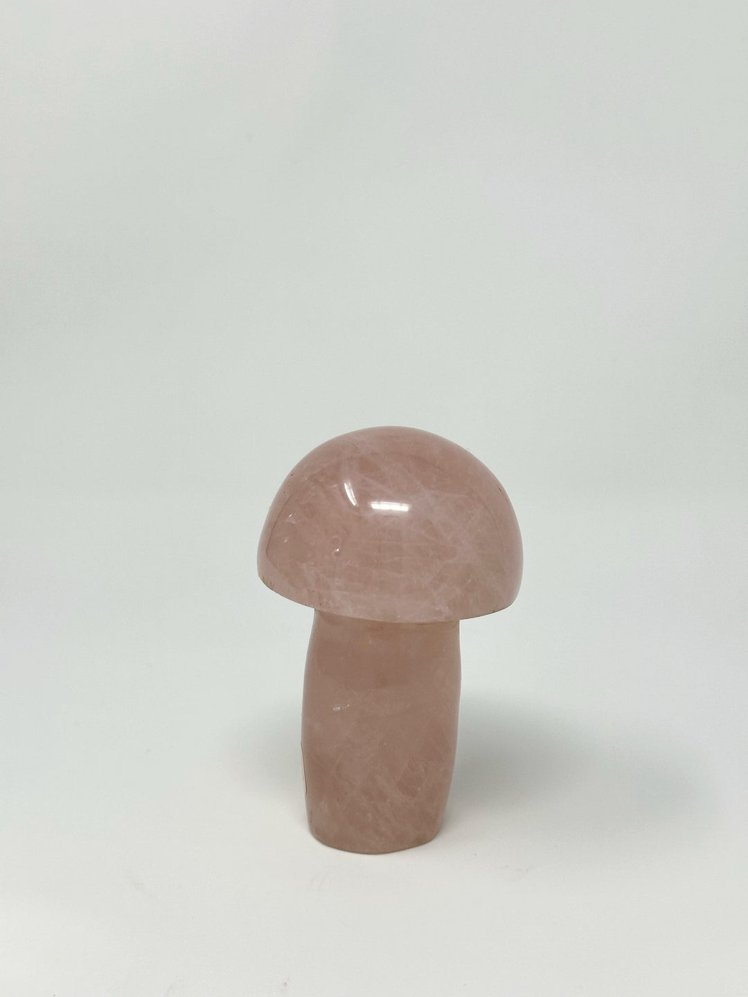 Rose Quartz Mushroom Madagascar | The Harmony Store Mushroom