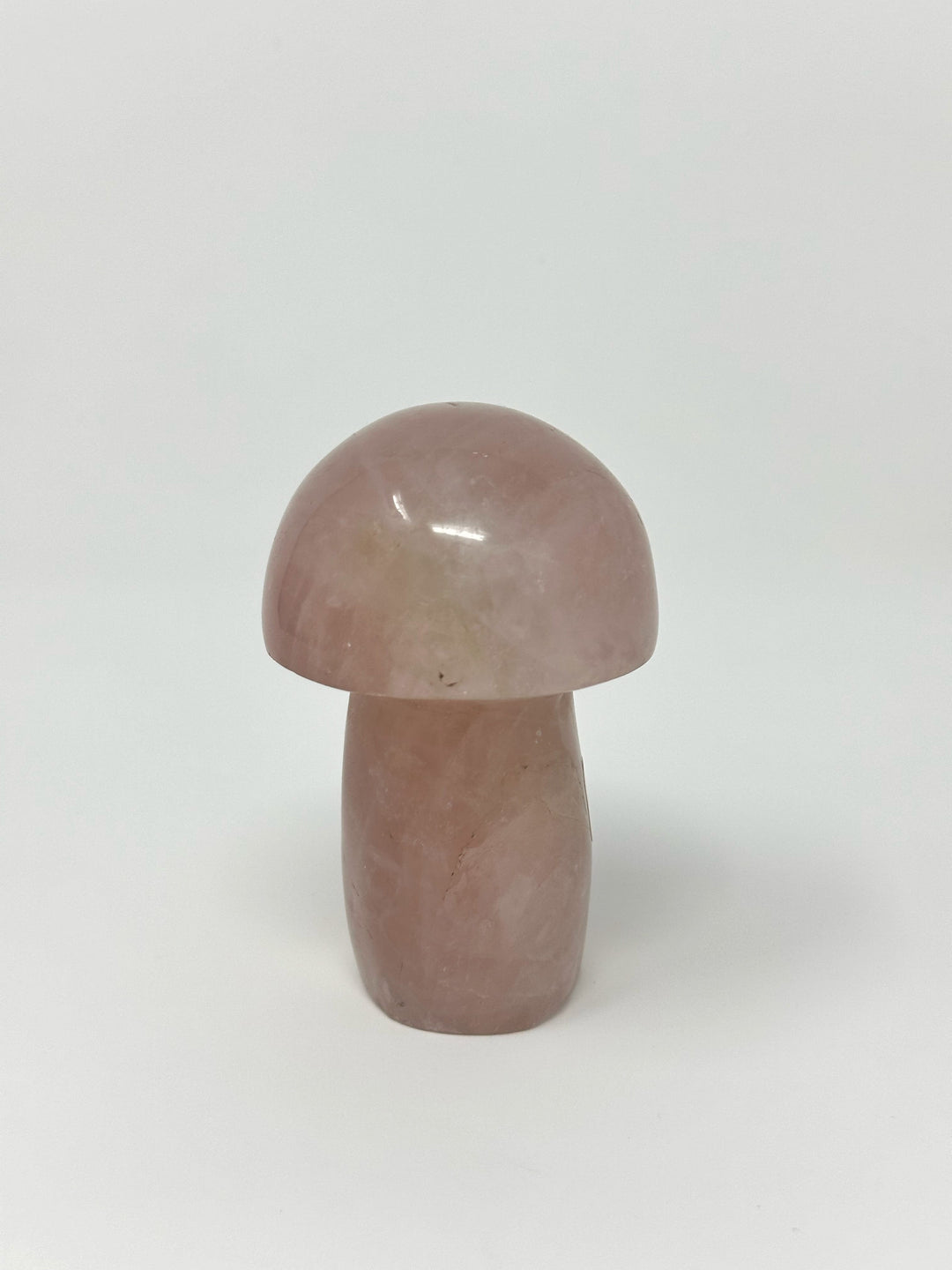 Rose Quartz Mushroom Madagascar | The Harmony Store Mushroom