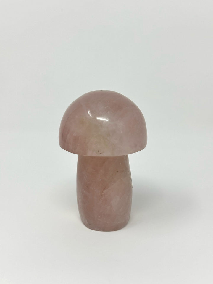 Rose Quartz Mushroom Madagascar | The Harmony Store Mushroom