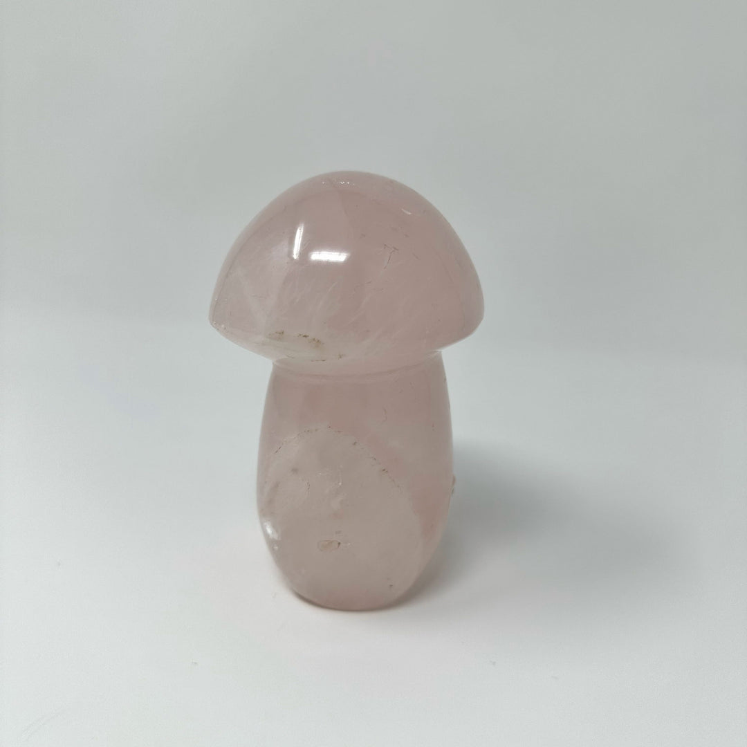 Rose Quartz Mushroom Madagascar | The Harmony Store Mushroom