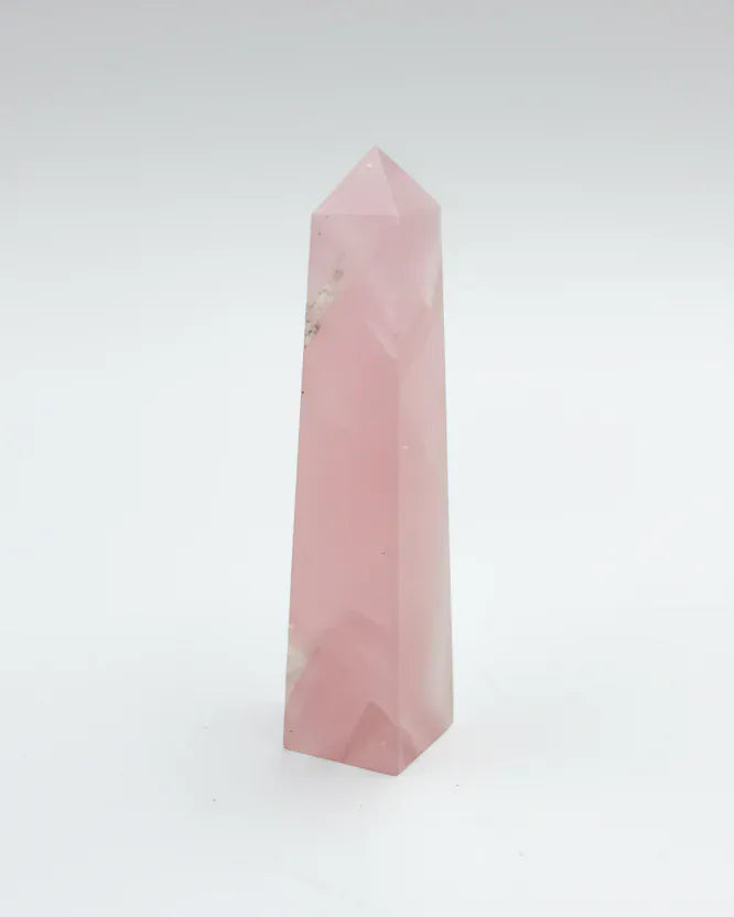 Rose Quartz Obelisk (Madagascar) | The Harmony Store Tower